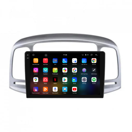 Navigatie Dedicata Hyundai Accent (2007-2012), 2K, 12Gb Ram, 256Gb Stocare, Carplay [2]