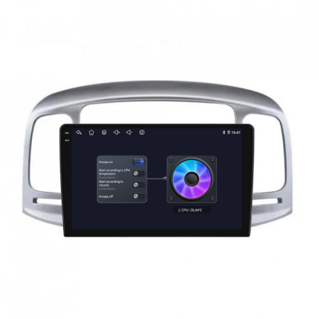 Navigatie Dedicata Hyundai Accent (2007-2012), 9Inch, 4Gb Ram, 64Gb Stocare, Carplay [7]
