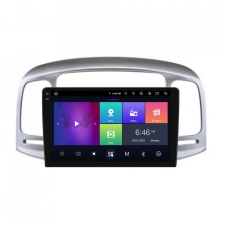 Navigatie Dedicata Hyundai Accent (2007-2012), 2K, 8Gb Ram, 256Gb Stocare, Carplay [6]