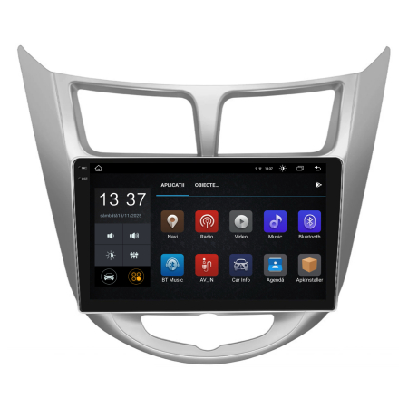 Navigatie Dedicata Hyundai Accent (2011-2016), 2K, 4Gb Ram, 64Gb Stocare, Android Auto, Carplay [4]
