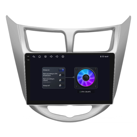 Navigatie Dedicata Hyundai Accent (2011-2016), 2K, 4Gb Ram, 64Gb Stocare, Android Auto, Carplay [7]