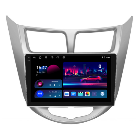 Navigatie Dedicata Hyundai Accent (2011-2016), 9 Inch, 4Gb Ram, 64Gb Stocare, Android Auto, Carplay [3]