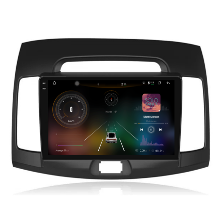 Navigatie Dedicata Hyundai Elantra (2006-2011), 2K, 12Gb Ram, 256Gb Stocare, Carplay [1]