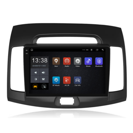 Navigatie Dedicata Hyundai Elantra (2006-2011), 2K, 4Gb Ram, 64Gb Stocare, Carplay [3]