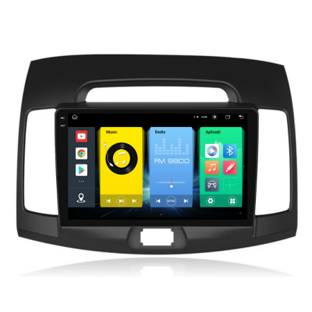 Navigatie Dedicata Hyundai Elantra (2006-2011), 2K, 8Gb Ram, 256Gb Stocare, Carplay [6]