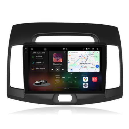 Elantra (2006-2011) - Navigatie Dedicata Hyundai Elantra (2006-2011), 2K, 12Gb Ram, 256Gb Stocare, Carplay
