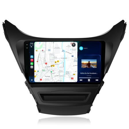Navigatie Dedicata Hyundai Elantra (2010-2016), 2K, 8Gb Ram, 256Gb Stocare, Carplay [1]