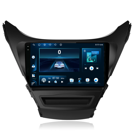 Navigatie Dedicata Hyundai Elantra (2010-2016), 9Inch, 6Gb Ram, 128Gb Stocare, Carplay [6]