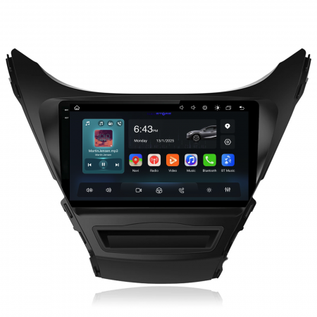 Navigatie Dedicata Hyundai Elantra (2010-2016),QuadCore, 9Inch, 4Gb Ram, 64Gb Stocare, Carplay [4]