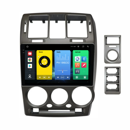 Navigatie Dedicata Hyundai Getz (2001-2011), 9Inch, 4Gb Ram, 64Gb Stocare, Carplay [5]