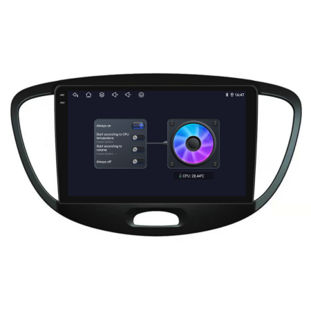 Navigatie Dedicata Hyundai I10 (2007-2013), 2K, 4Gb Ram, 64Gb Stocare, Carplay [7]