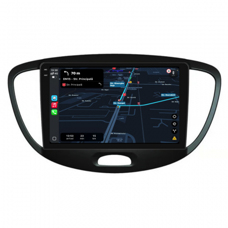 Navigatie Dedicata Hyundai I10 (2007-2013), 9Inch, 4Gb Ram, 64Gb Stocare, Carplay [2]