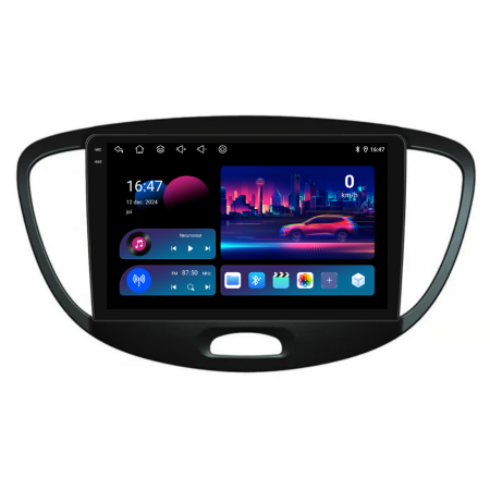 Navigatie Dedicata Hyundai I10 (2007-2013), 9Inch, 6Gb Ram, 128Gb Stocare, Carplay [3]