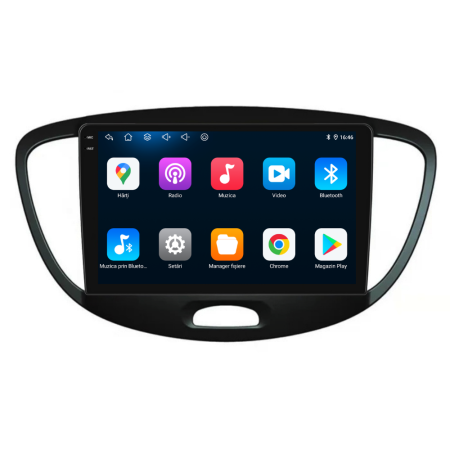 Navigatie Dedicata Hyundai I10 (2007-2013),QuadCore, 9Inch, 4Gb Ram, 64Gb Stocare, Carplay [4]