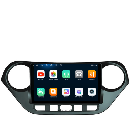 Navigatie Dedicata Hyundai I10 (2013-2017), 9Inch, 6Gb Ram, 128Gb Stocare, Carplay [5]