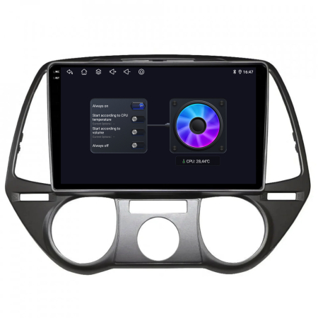 Navigatie Dedicata Hyundai I20 (2008 - 2012), 9 Inch, 6Gb Ram, 128Gb Stocare, Android Auto, Carplay [7]
