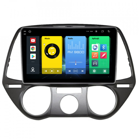 Navigatie Dedicata Hyundai I20 (2008 - 2012), 9 Inch, 8Gb Ram, 256Gb Stocare, Android Auto, Carplay [6]