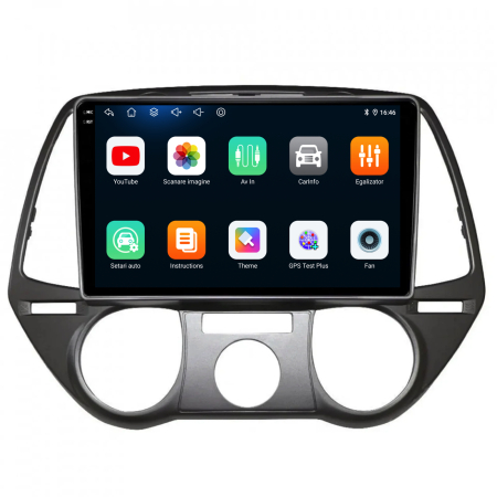Navigatie Dedicata Hyundai I20 (2008 - 2012),QuadCore, 9 Inch, 4Gb Ram, 64Gb Stocare, Android Auto, Carplay [4]