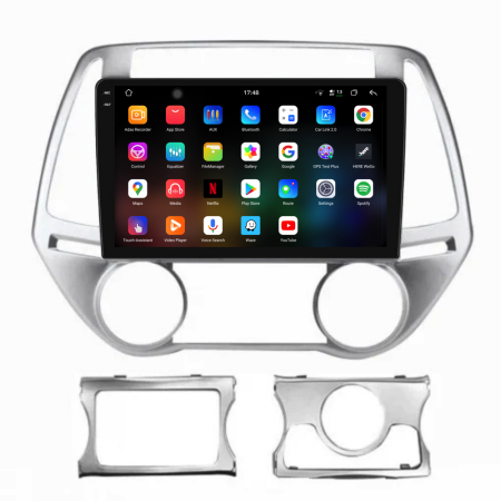 Navigatie Dedicata Hyundai I20 (2011-2015), 2K, 12Gb Ram, 256Gb Stocare, Carplay [2]