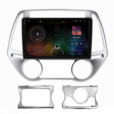 Navigatie Dedicata Hyundai I20 (2011-2015), 2K, 12Gb Ram, 256Gb Stocare, Carplay [1]