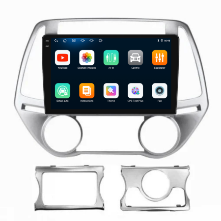 Navigatie Dedicata Hyundai I20 (2011-2015), 9Inch, 4Gb Ram, 64Gb Stocare, Carplay [5]