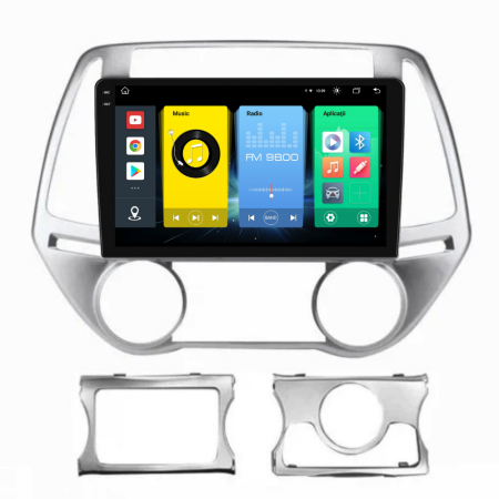 Navigatie Dedicata Hyundai I20 (2011-2015), 9Inch, 8Gb Ram, 256Gb Stocare, Carplay [6]