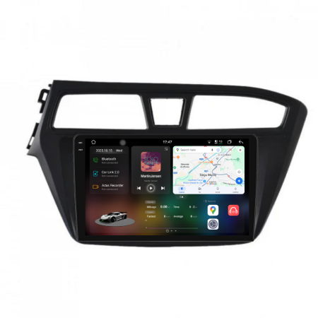 I20 (2014-2020) - Navigatie Dedicata Hyundai I20 (2014-2020), 2K, 12Gb Ram, 256Gb Stocare, Carplay