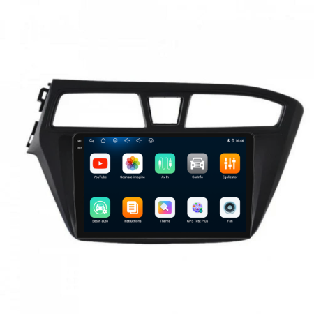 Navigatie Dedicata Hyundai I20 (2014-2020), 9Inch, 4Gb Ram, 64Gb Stocare, Carplay [5]