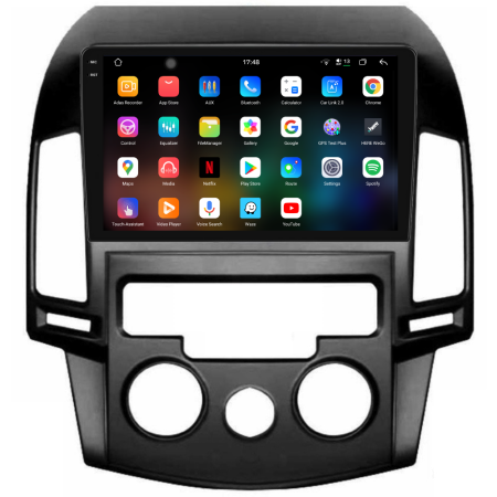 Navigatie Dedicata Hyundai I30 (2007-2012), 2K, 12Gb Ram, 256Gb Stocare, Carplay, Clima manuala [2]