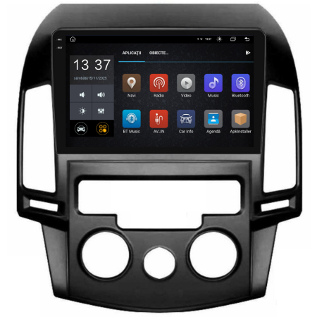 Navigatie Dedicata Hyundai I30 (2007-2012), 2K, 8Gb Ram, 256Gb Stocare, Carplay, Clima manuala [4]