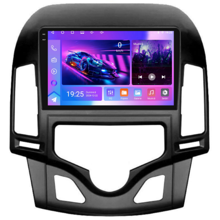 Navigatie Dedicata Hyundai I30 (2007-2012), 9Inch, 2Gb Ram, 32Gb Stocare, Carplay, Climatronic [7]