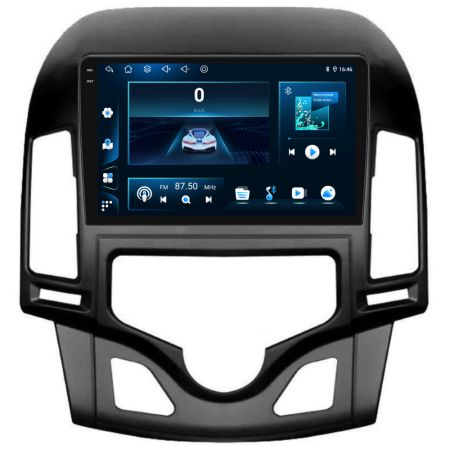 Navigatie Dedicata Hyundai I30 (2007-2012), 9Inch, 4Gb Ram, 64Gb Stocare, Carplay, Climatronic [6]