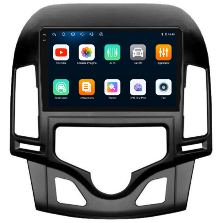 Navigatie Dedicata Hyundai I30 (2007-2012), 9Inch, 6Gb Ram, 128Gb Stocare, Carplay, Climatronic [5]