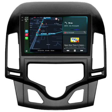 Navigatie Dedicata Hyundai I30 (2007-2012), 2K, 12Gb Ram, 256Gb Stocare, Carplay, Climatronic [3]