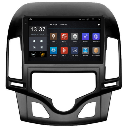 Navigatie Dedicata Hyundai I30 (2007-2012), 9Inch, 8Gb Ram, 256Gb Stocare, Carplay, Climatronic [4]