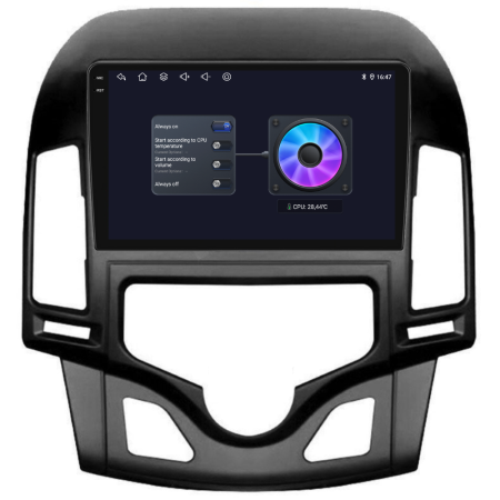 Navigatie Dedicata Hyundai I30 (2007-2012),QuadCore, 9Inch, 4Gb Ram, 64Gb Stocare, Carplay, Climatronic [8]