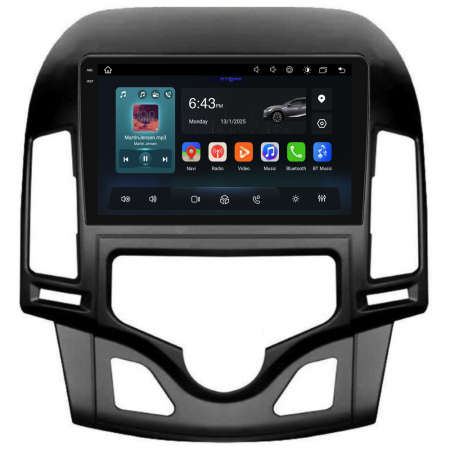 Navigatie Dedicata Hyundai I30 (2007-2012),QuadCore, 9Inch, 4Gb Ram, 64Gb Stocare, Carplay, Climatronic [4]