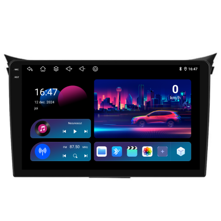 Navigatie Dedicata Hyundai I30 (2011-2015),QuadCore, 9Inch, 4Gb Ram, 64Gb Stocare, Carplay [3]