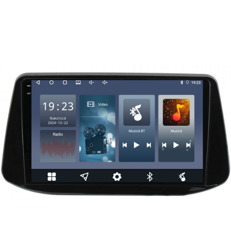 Navigatie Dedicata Hyundai I30 (2017-2022),QuadCore, 9Inch, 4Gb Ram, 64Gb Stocare, Carplay [6]