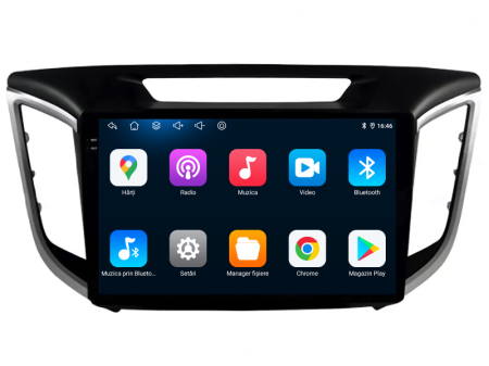 Navigatie Dedicata Hyundai IX25 (2015-2019), 10Inch, 4Gb Ram, 64Gb Stocare, Carplay [4]