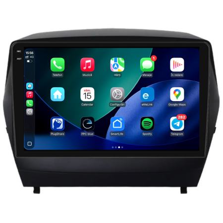 Navigatie Dedicata Hyundai IX35 (2009-2015), 2K, 8Gb Ram, 256Gb stocare, Carplay [2]