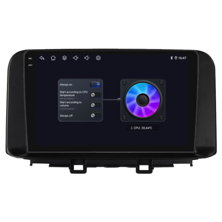 Navigatie Dedicata Hyundai Kona (2017-2023), 2K, 12Gb Ram, 256Gb Stocare, Carplay [5]