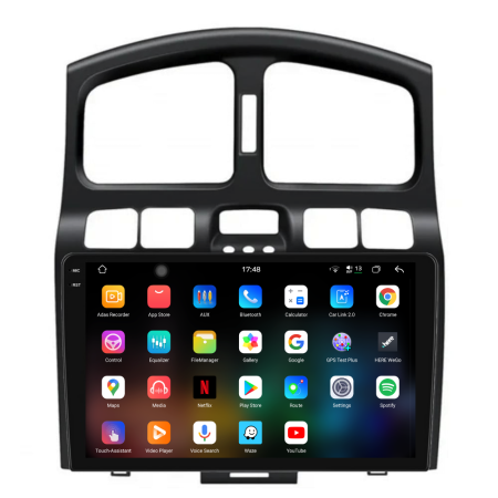 Navigatie Dedicata Hyundai Santa Fe (2000-2006), 2K, 12Gb Ram, 258Gb Stocare, Carplay [2]