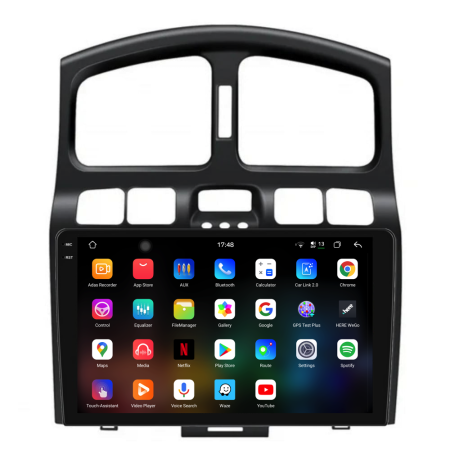 Navigatie Dedicata Hyundai Santa Fe (2000-2006), 2K, 12Gb Ram, 258Gb Stocare, Carplay [2]