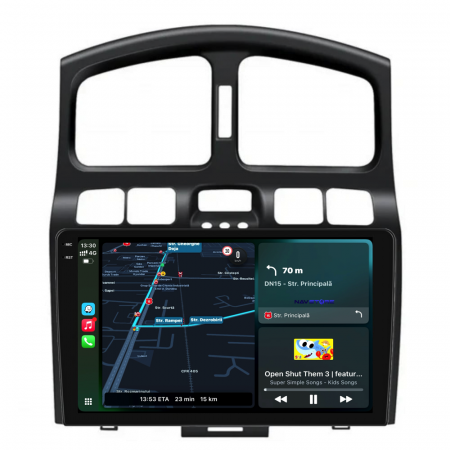 Navigatie Dedicata Hyundai Santa Fe (2000-2006), 2K, 4Gb Ram, 64Gb Stocare, Carplay [1]