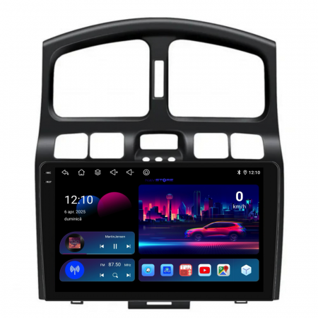 Navigatie Dedicata Hyundai Santa Fe (2000-2006),QuadCore, 9Inch, 4Gb Ram, 64Gb Stocare, Carplay [3]