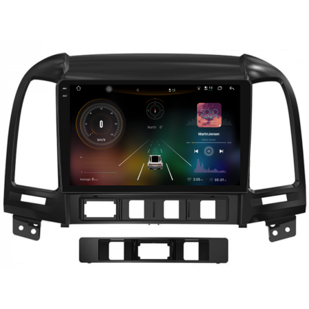 Navigatie Dedicata Hyundai Santa Fe (2005-2012), 2K, 12Gb Ram, 256Gb Stocare, Carplay [1]
