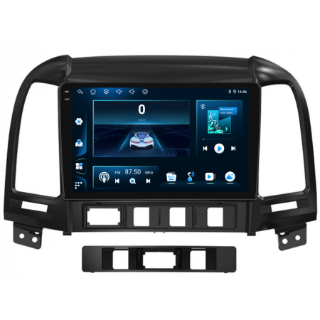 Navigatie Dedicata Hyundai Santa Fe (2005-2012), 9Inch, 4Gb Ram, 64Gb Stocare, Carplay [6]