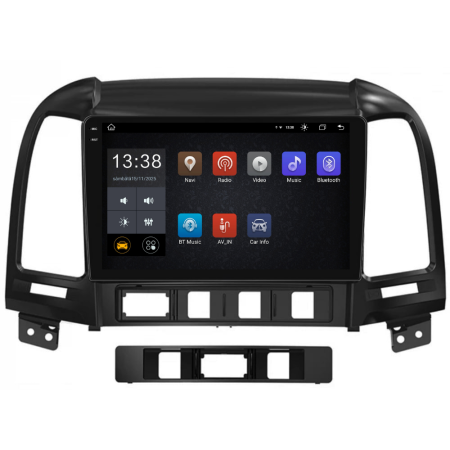 Navigatie Dedicata Hyundai Santa Fe (2005-2012), 9Inch, 8Gb Ram, 256Gb Stocare, Carplay [3]