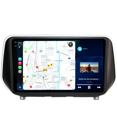 Navigatie Dedicata Hyundai SantaFe (2018-2024), 2K, 4Gb Ram, 64Gb Stocare, Carplay [1]